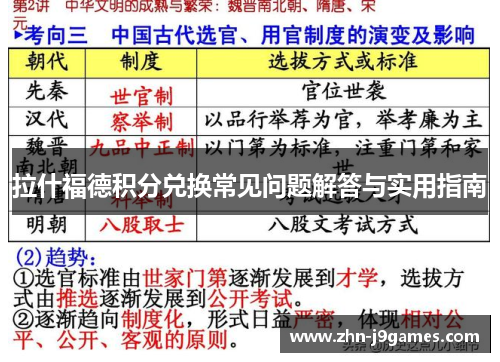 拉什福德积分兑换常见问题解答与实用指南 拉什福德积分兑换常见问题解答与实用指南